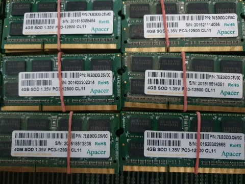 Оперативна пам'ять для ноутбука DR3 4gb 1,35 PC3-12800 CL 11 опт/гурт 1000шт
