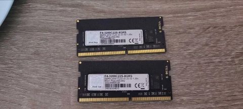 Оперативна пам'ять G.Skill SODIMM DDR4-3200 8192 MB