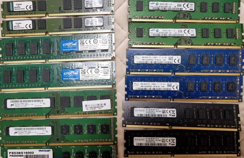 Оперативная память DDR3 DDR4 4GB 8GB 16GB 32GB для ПК ноутбука — фото 5