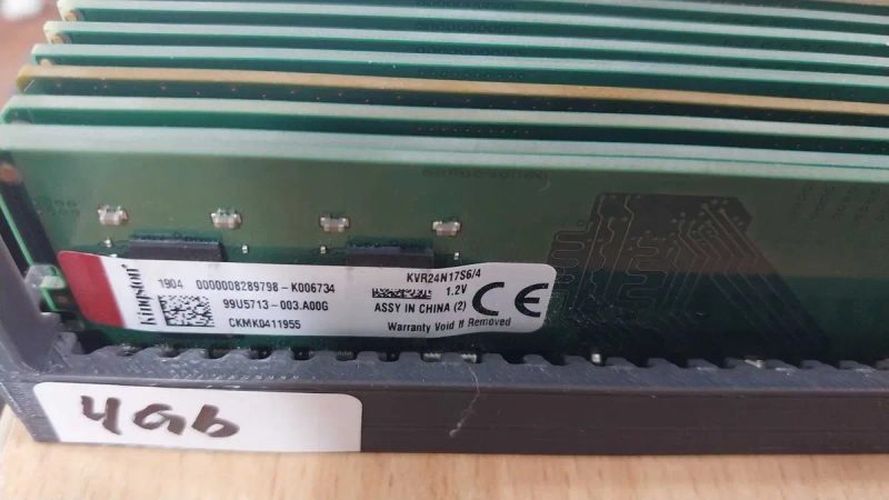 Оперативная память для ПК DDR4 8Gb 4Gb — фото 5
