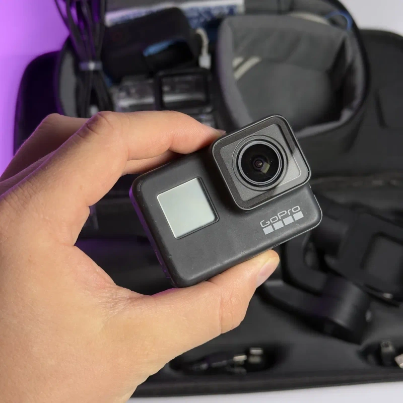 (ОПИС) GoPro 7 Black з стабілізатором та іншими аксесуарами (гопро, гоу про, гопро) — фото 2