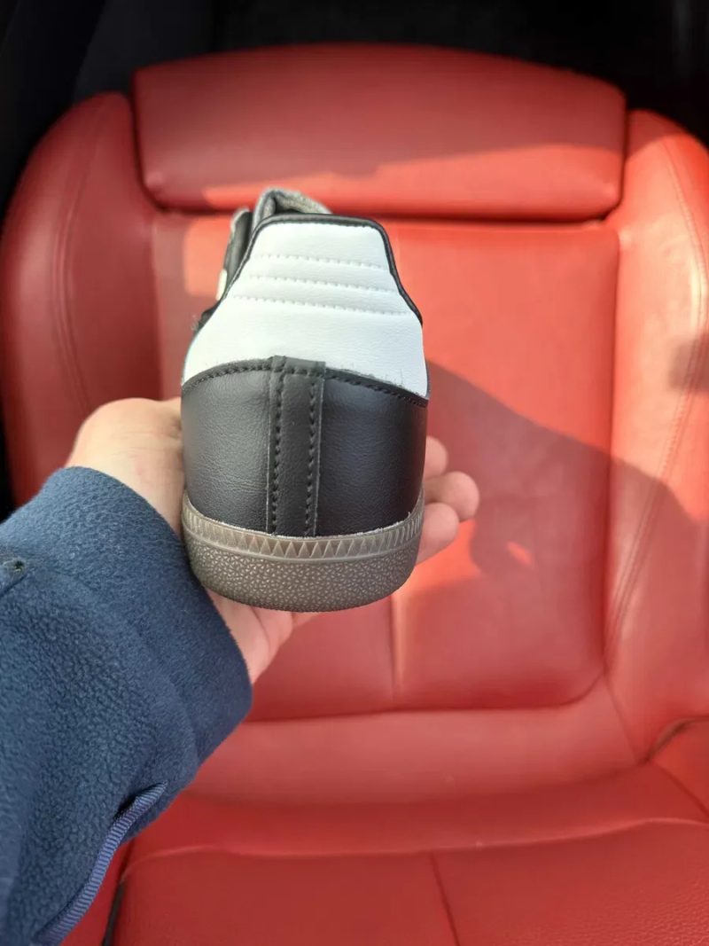 (ОПЛАТА ПІСЛЯ ОГЛЯДУ)Adidas Samba Black White Найк Самба Чорно-білі — фото 6