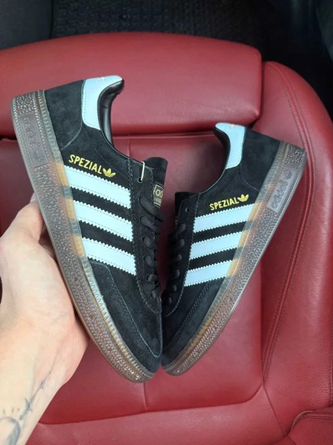 (ОПЛАТА ПІСЛЯ ОГЛЯДУ)Adidas Spezial Black White Адідас Спешиал Чорно-білі