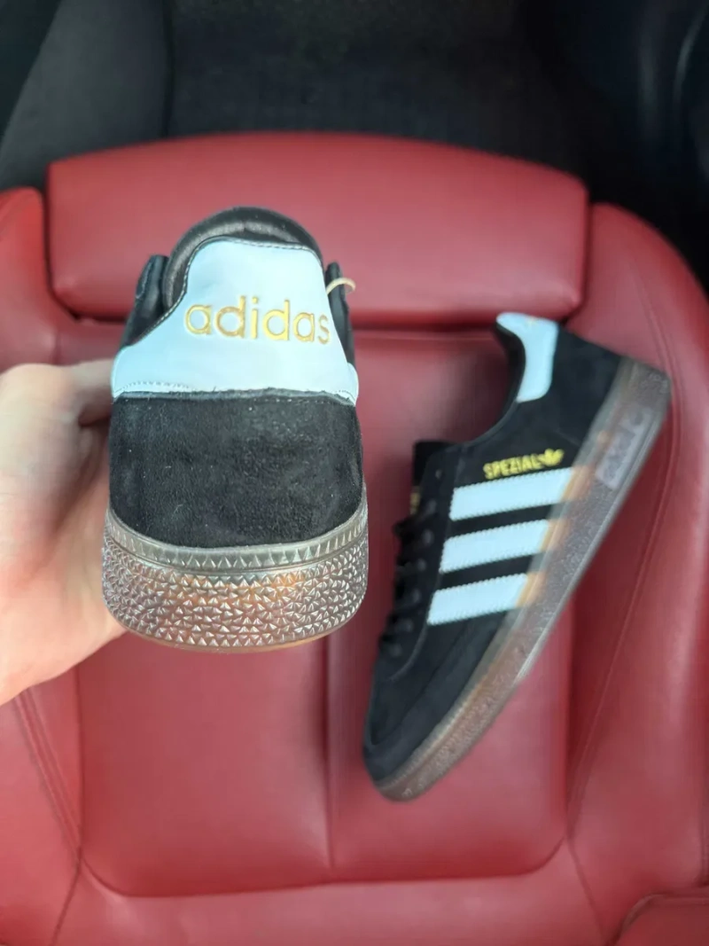 (ОПЛАТА ПІСЛЯ ОГЛЯДУ)Adidas Spezial Black White Адідас Спешиал Чорно-білі — фото 5