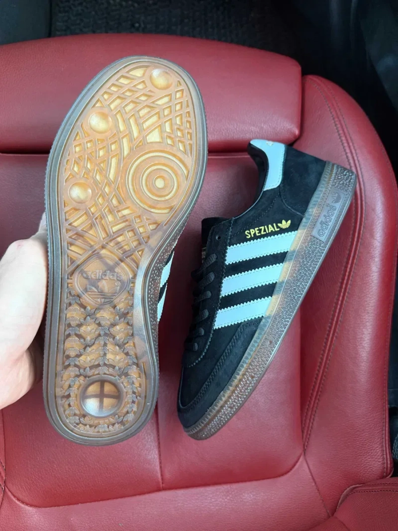 (ОПЛАТА ПІСЛЯ ОГЛЯДУ)Adidas Spezial Black White Адідас Спешиал Чорно-білі — фото 6