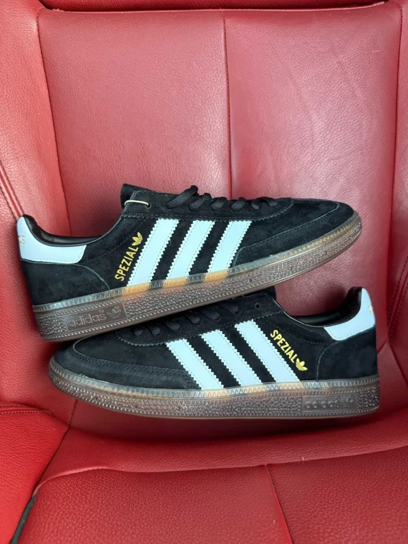 (ОПЛАТА ПІСЛЯ ОГЛЯДУ)Adidas Spezial Black White Адідас Спешиал Чорно-білі — фото 8