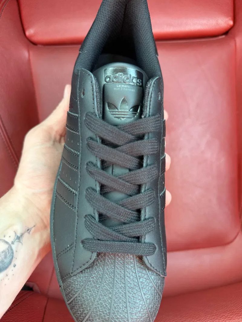 (ОПЛАТА ПІСЛЯ ОГЛЯДУ)Adidas Superstar Classic All Black Адідас Суперстар Класік Чорні — фото 3