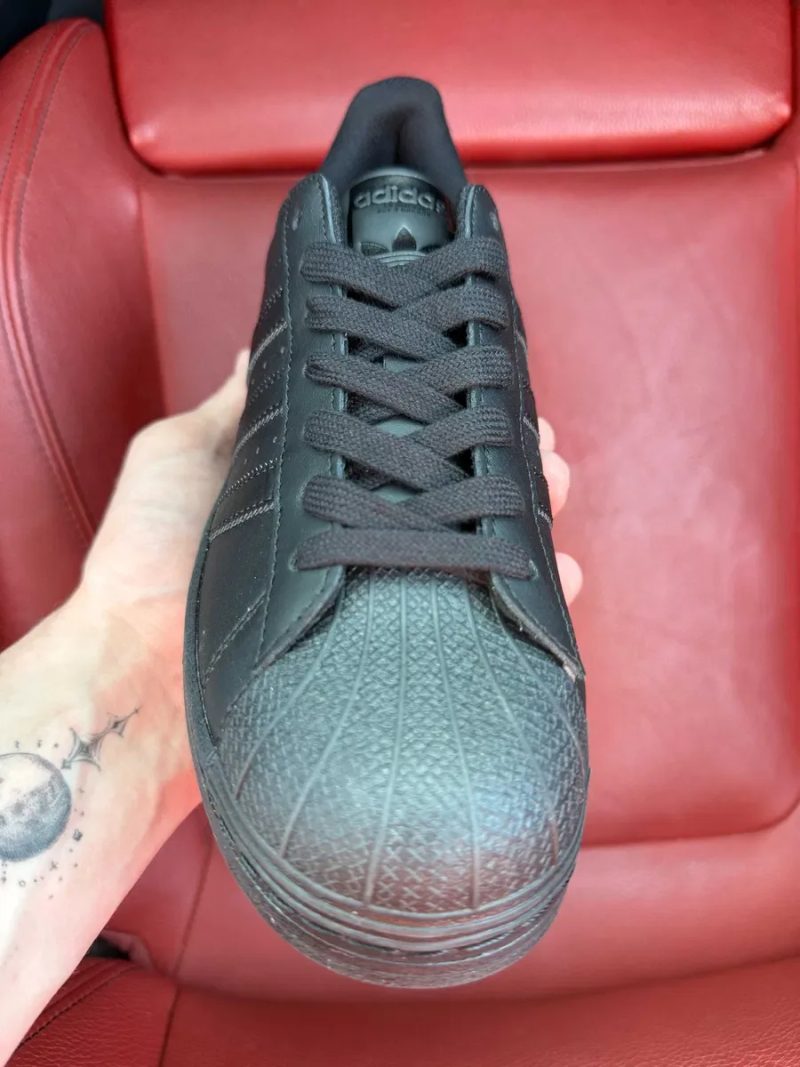(ОПЛАТА ПІСЛЯ ОГЛЯДУ)Adidas Superstar Classic All Black Адідас Суперстар Класік Чорні — фото 4