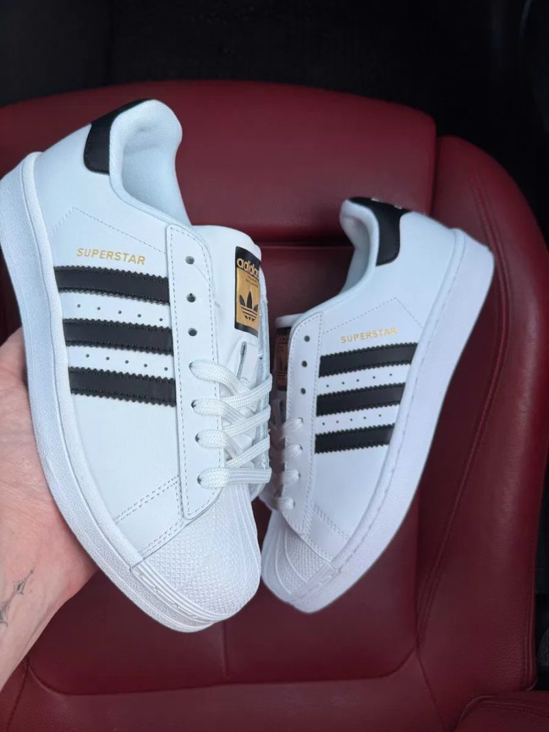 (ОПЛАТА ПІСЛЯ ОГЛЯДУ)Adidas Superstar Classic White Black Адідас Суперстар Класичні Біло-чорні — фото 2