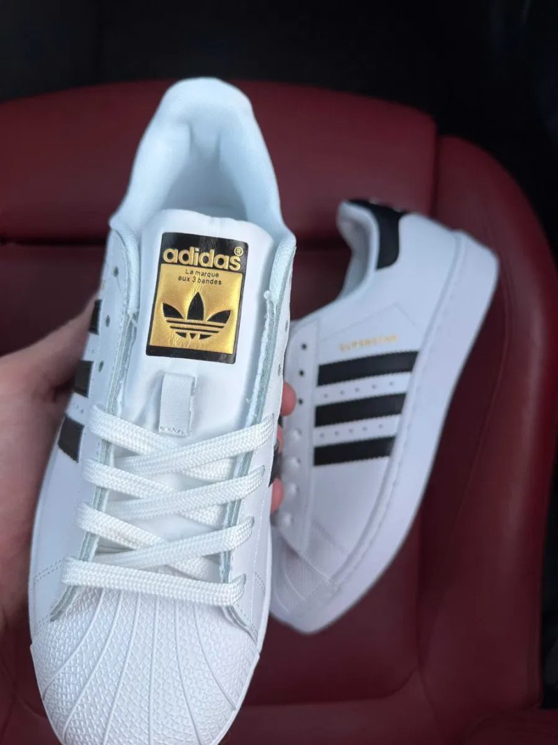 (ОПЛАТА ПІСЛЯ ОГЛЯДУ)Adidas Superstar Classic White Black Адідас Суперстар Класичні Біло-чорні — фото 3