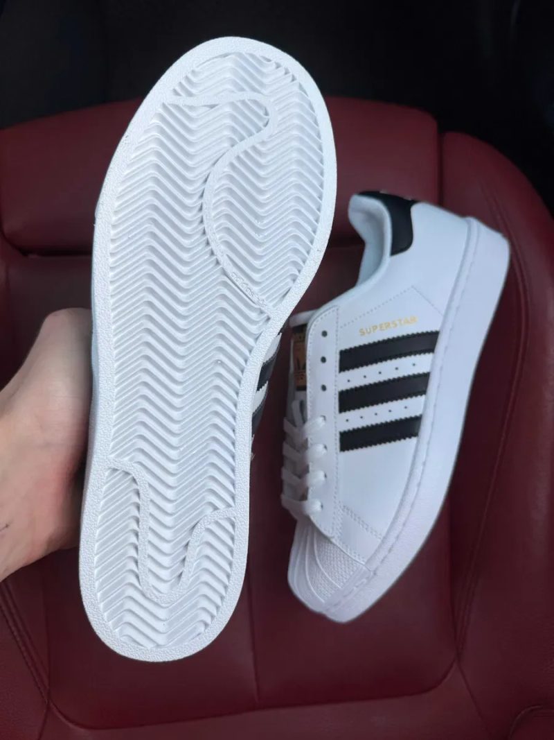 (ОПЛАТА ПІСЛЯ ОГЛЯДУ)Adidas Superstar Classic White Black Адідас Суперстар Класичні Біло-чорні — фото 6