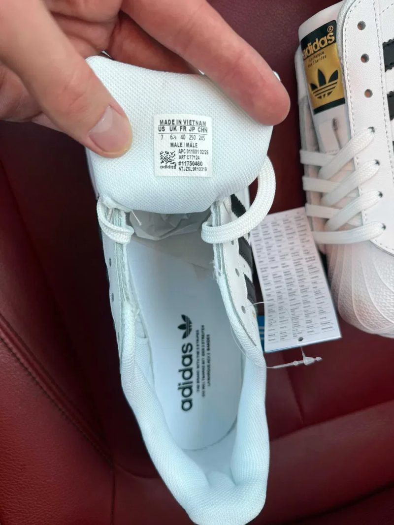 (ОПЛАТА ПІСЛЯ ОГЛЯДУ)Adidas Superstar Classic White Black Адідас Суперстар Класичні Біло-чорні — фото 7