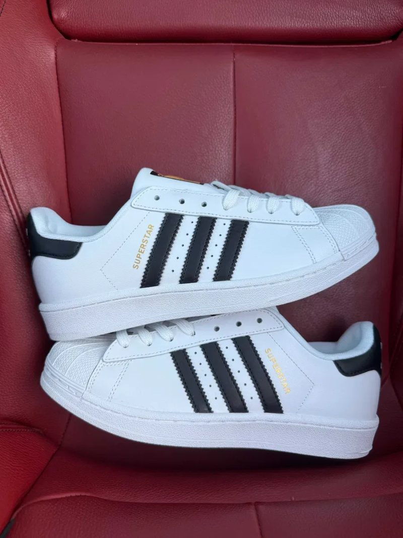 (ОПЛАТА ПІСЛЯ ОГЛЯДУ)Adidas Superstar Classic White Black Адідас Суперстар Класичні Біло-чорні — фото 8