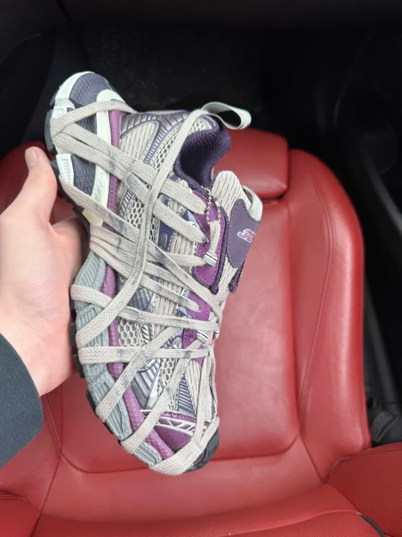 (ОПЛАТА ПІСЛЯ ОГЛЯДУ)Balenciaga 3XL Extreme Lace Grey Violet — фото 2