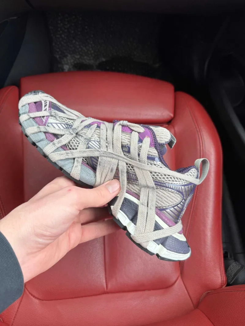 (ОПЛАТА ПІСЛЯ ОГЛЯДУ)Balenciaga 3XL Extreme Lace Grey Violet — фото 6