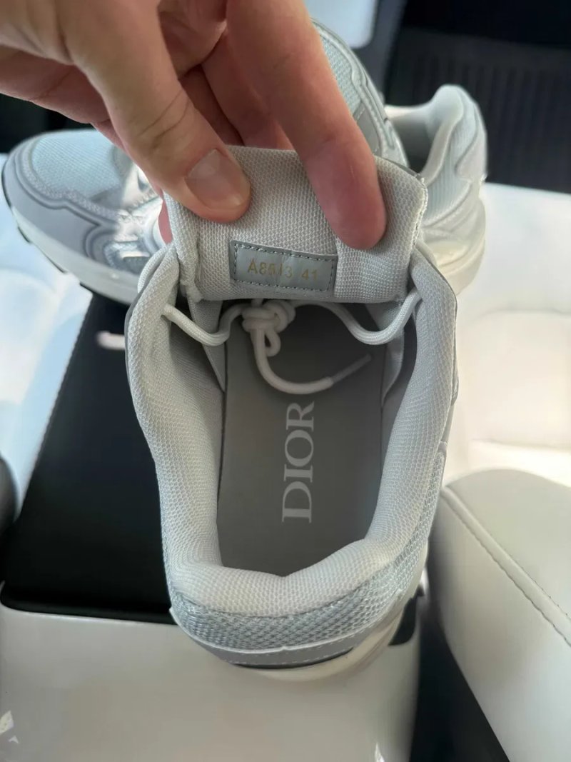 (ОПЛАТА ПІСЛЯ ОГЛЯДУ)Dior B30 Grey White Діор Б30 Сіро-білі — фото 7
