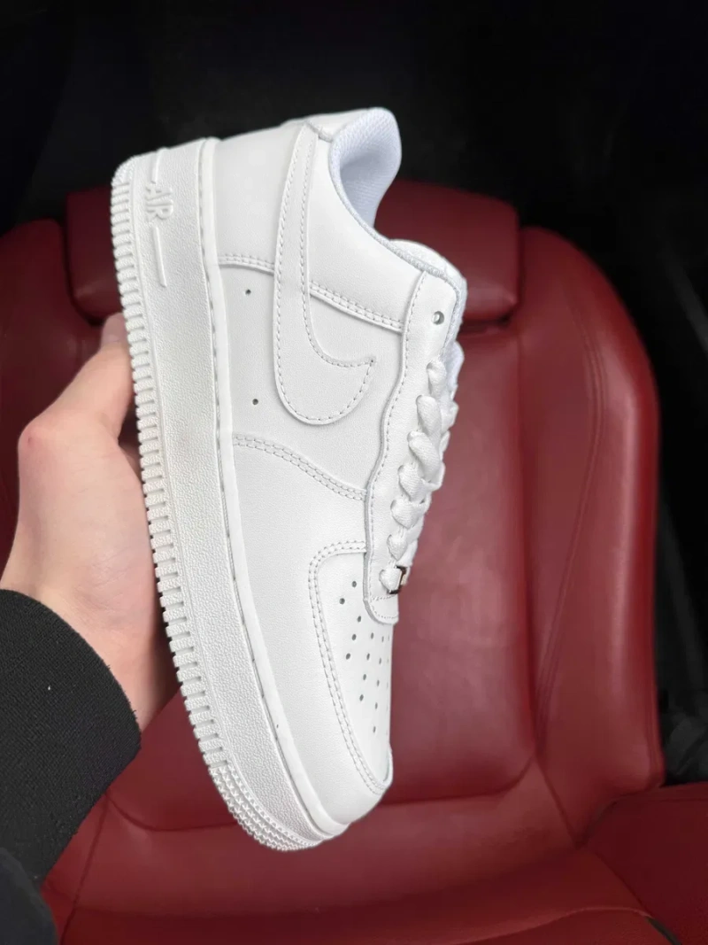 (ОПЛАТА ПІСЛЯ ОГЛЯДУ)Nike Air Force 1 Classic Premium White Найк Аір — фото 2