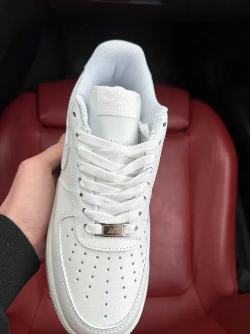 (ОПЛАТА ПІСЛЯ ОГЛЯДУ)Nike Air Force 1 Classic Premium White Найк Аір — фото 3