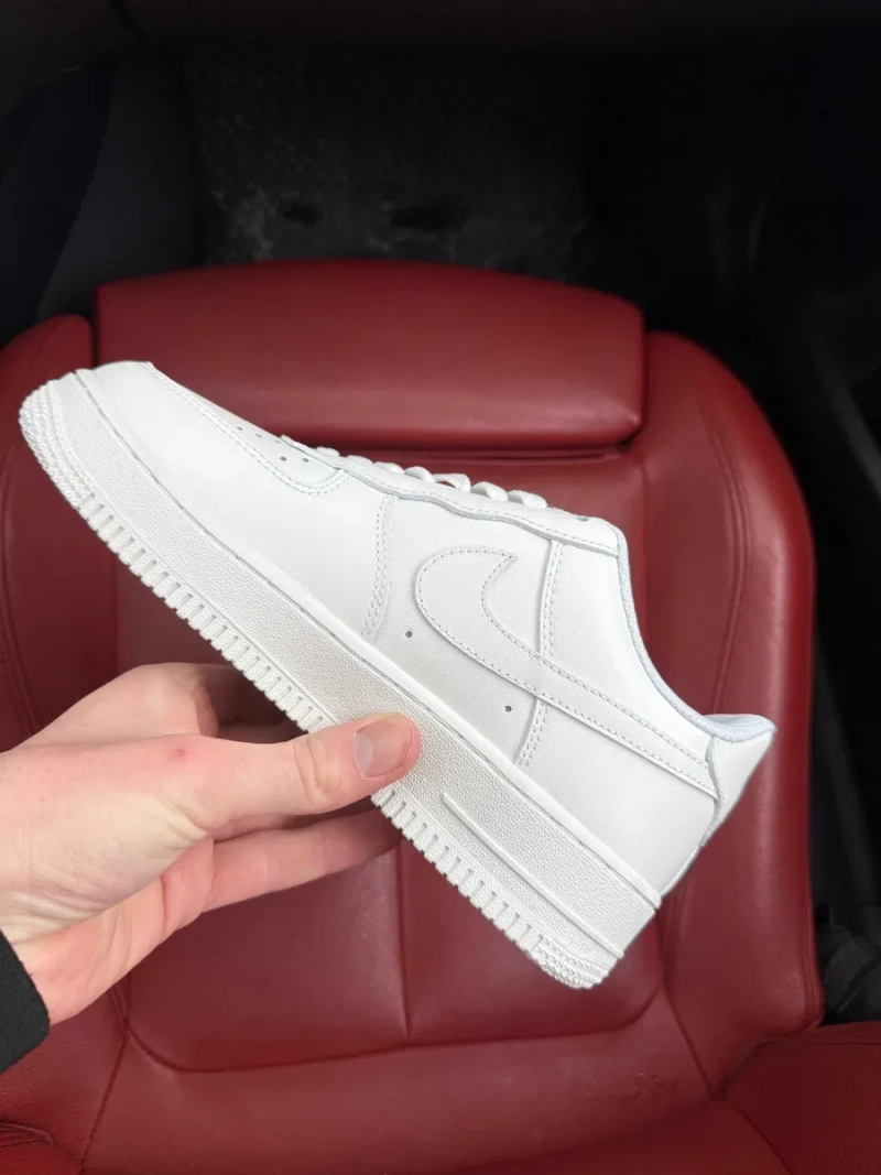 (ОПЛАТА ПІСЛЯ ОГЛЯДУ)Nike Air Force 1 Classic Premium White Найк Аір — фото 5