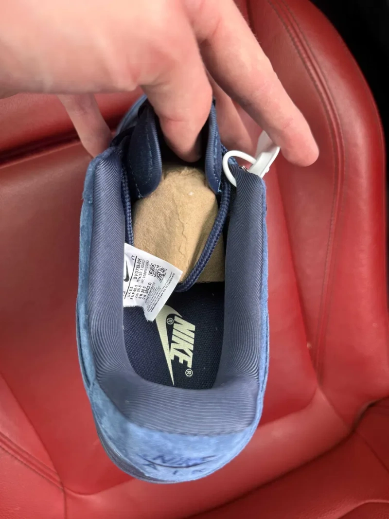 (ОПЛАТА ПІСЛЯ ОГЛЯДУ)Nike Air Force 1 Low x Supreme Blue Найк Аір Форс 1 Лоу х Супрім Сині — фото 8