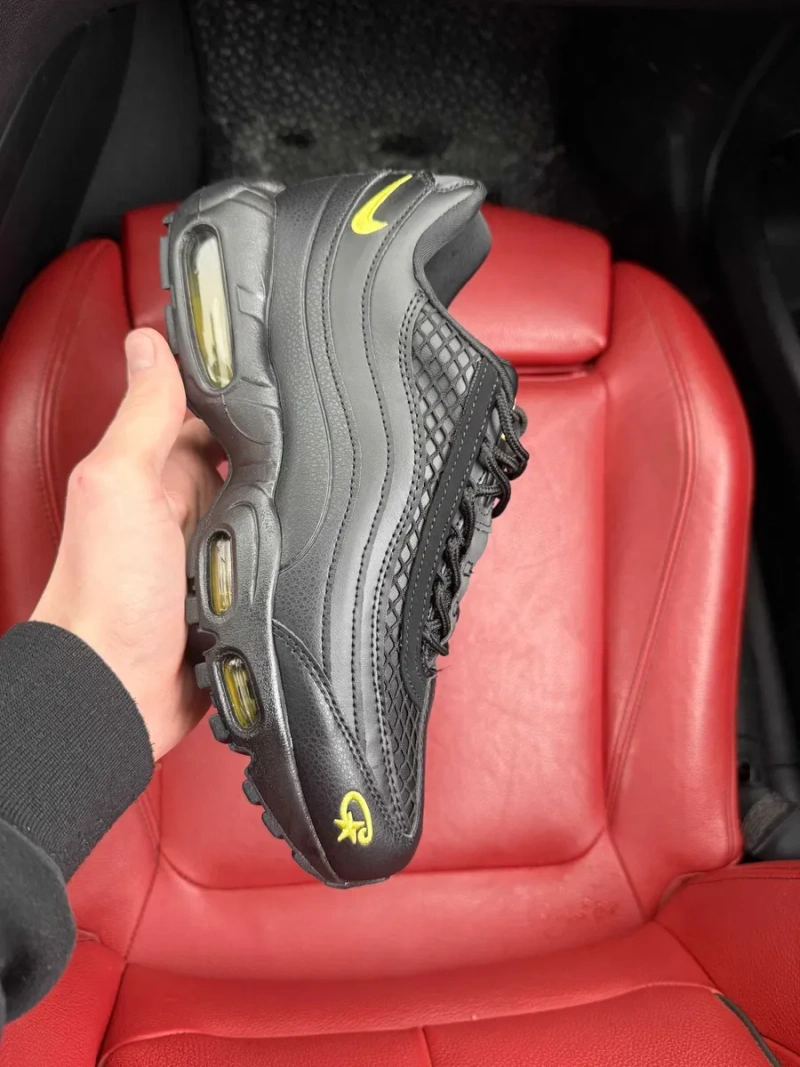 (ОПЛАТА ПІСЛЯ ОГЛЯДУ)Nike Air Max 95 Corteiz Black Найк Аір Макс 95 — фото 2