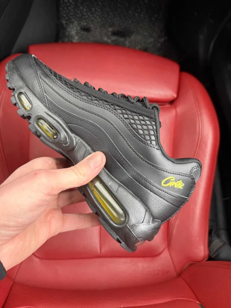 (ОПЛАТА ПІСЛЯ ОГЛЯДУ)Nike Air Max 95 Corteiz Black Найк Аір Макс 95 — фото 5