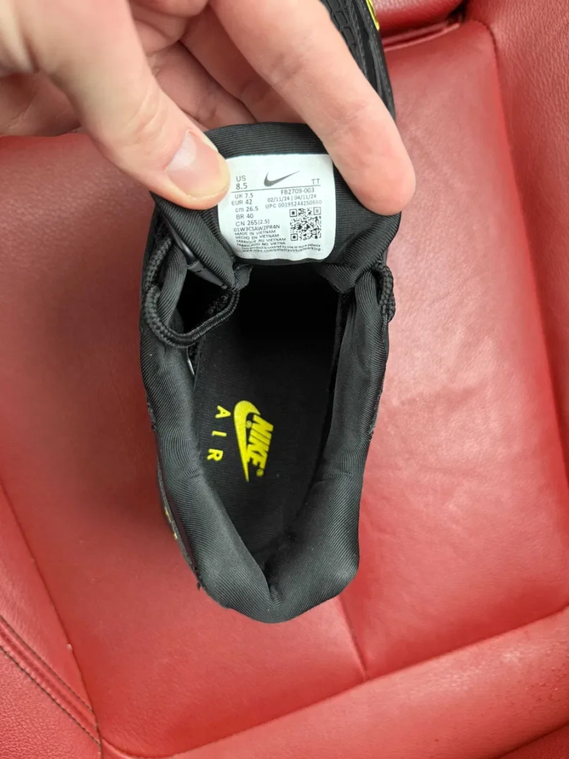 (ОПЛАТА ПІСЛЯ ОГЛЯДУ)Nike Air Max 95 Corteiz Black Найк Аір Макс 95 — фото 7