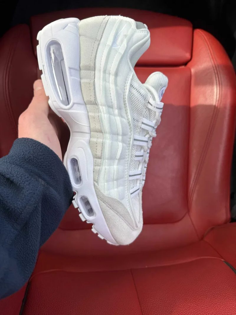 (ОПЛАТА ПІСЛЯ ОГЛЯДУ)Nike air max 95 x CDG white Найк аір макс 95 — фото 2