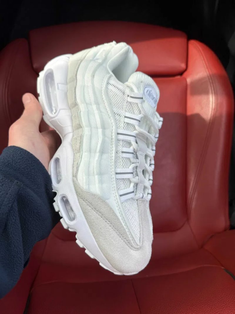 (ОПЛАТА ПІСЛЯ ОГЛЯДУ)Nike air max 95 x CDG white Найк аір макс 95 — фото 3
