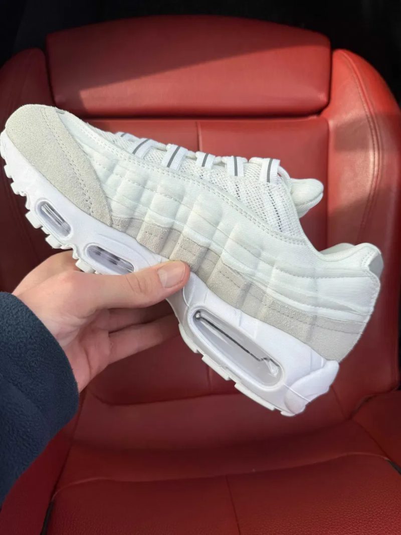 (ОПЛАТА ПІСЛЯ ОГЛЯДУ)Nike air max 95 x CDG white Найк аір макс 95 — фото 5