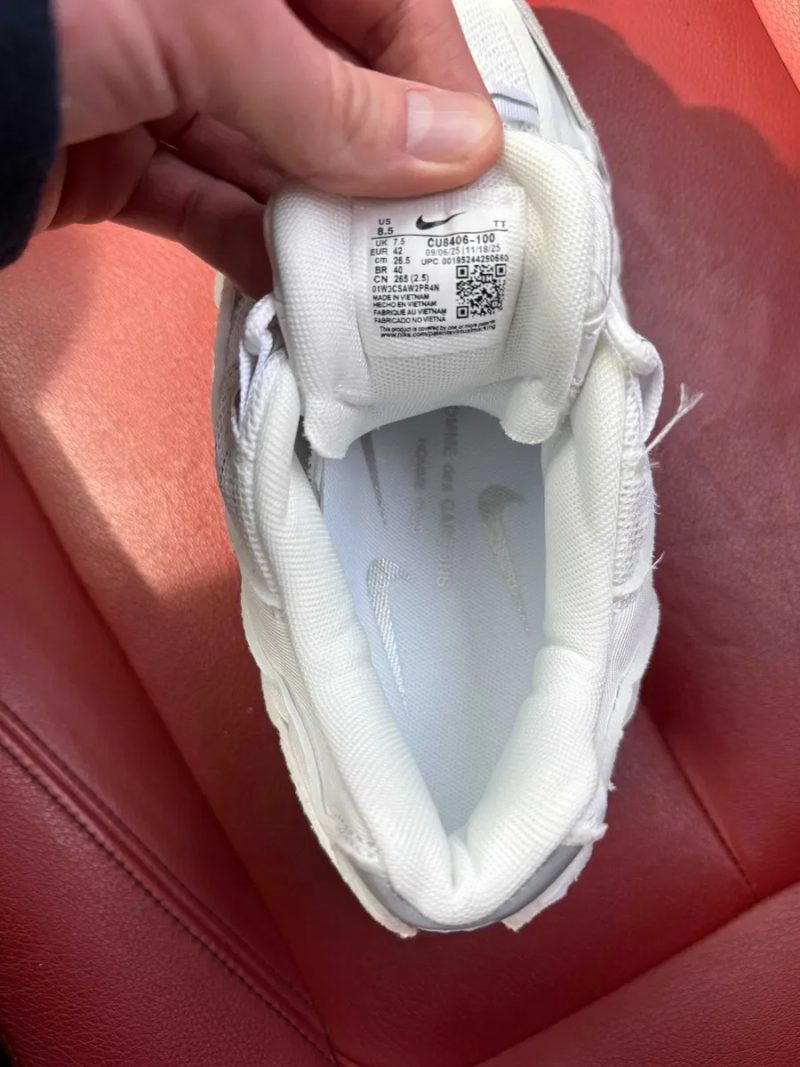 (ОПЛАТА ПІСЛЯ ОГЛЯДУ)Nike air max 95 x CDG white Найк аір макс 95 — фото 8