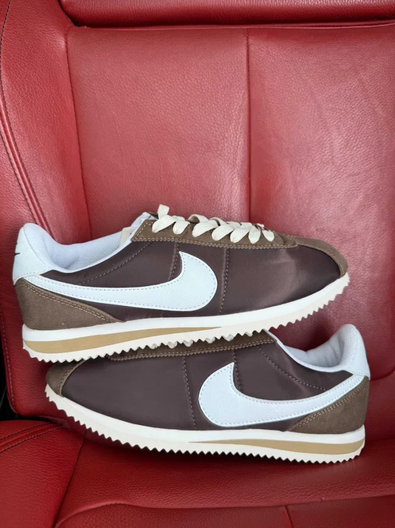 (ОПЛАТА ПІСЛЯ ОГЛЯДУ)Nike Cortez Brown White Найк Кортез Коричневі