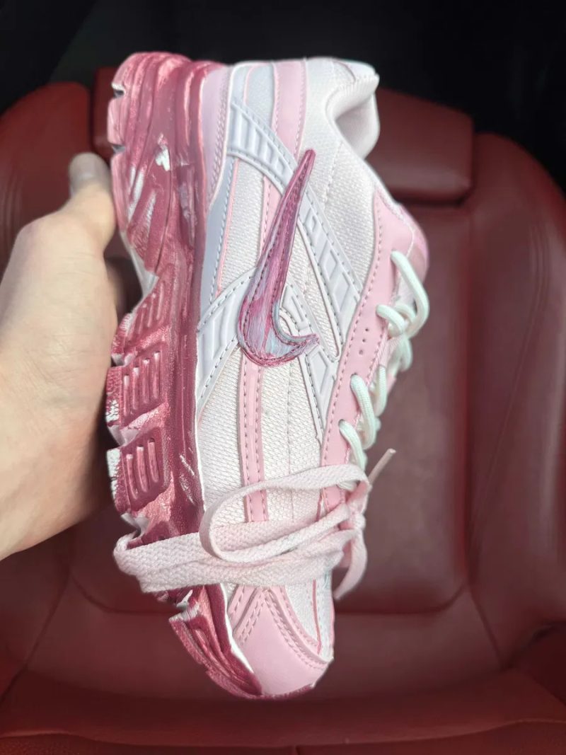 (ОПЛАТА ПІСЛЯ ОГЛЯДУ)Nike Initiator Custom Pink White Найк Ініціатори — фото 3