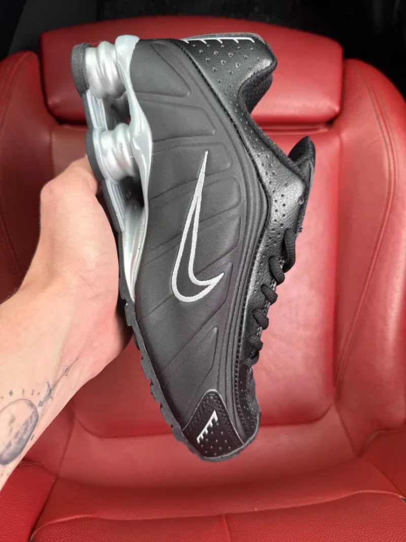 (ОПЛАТА ПІСЛЯ ОГЛЯДУ)Nike Shox R4 Black Grey Найк Шокс Р4 Чорно-сірі — фото 2