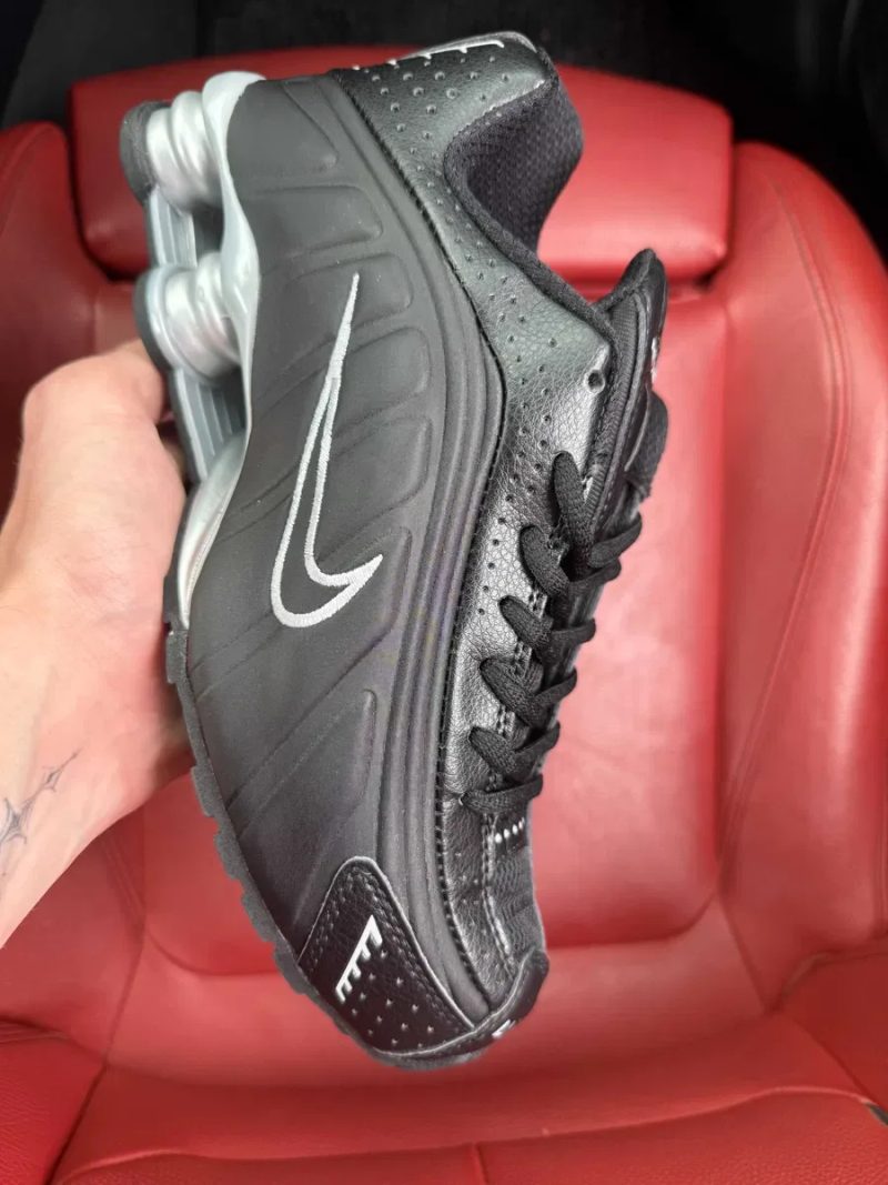 (ОПЛАТА ПІСЛЯ ОГЛЯДУ)Nike Shox R4 Black Grey Найк Шокс Р4 Чорно-сірі — фото 3