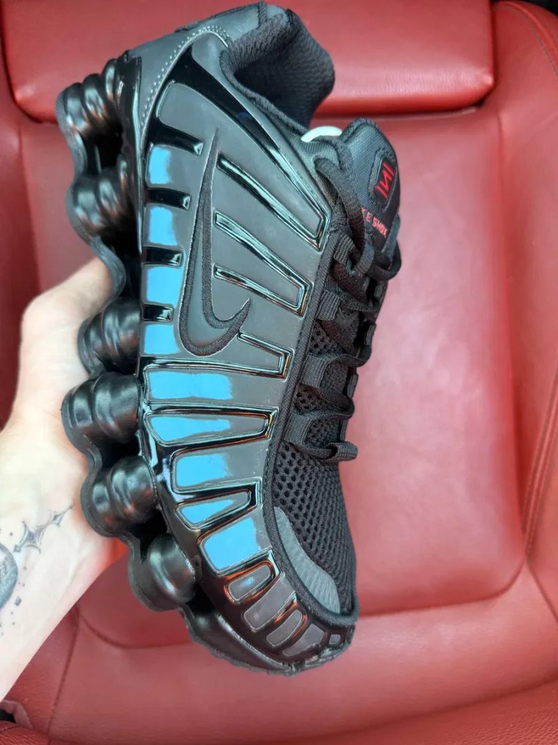(ОПЛАТА ПІСЛЯ ОГЛЯДУ)Nike Shox TL Black Thermoreactive Blue Найк Шокс ТЛ Чорні термоактивні голубі — фото 3