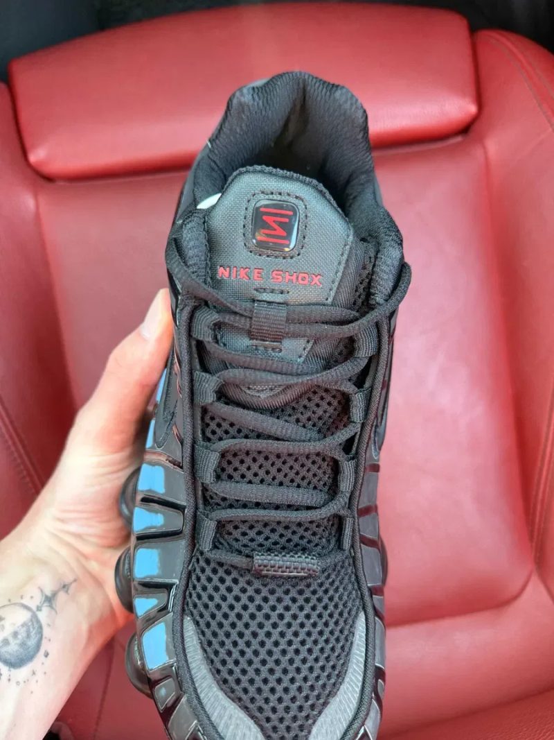 (ОПЛАТА ПІСЛЯ ОГЛЯДУ)Nike Shox TL Black Thermoreactive Blue Найк Шокс ТЛ Чорні термоактивні голубі — фото 4