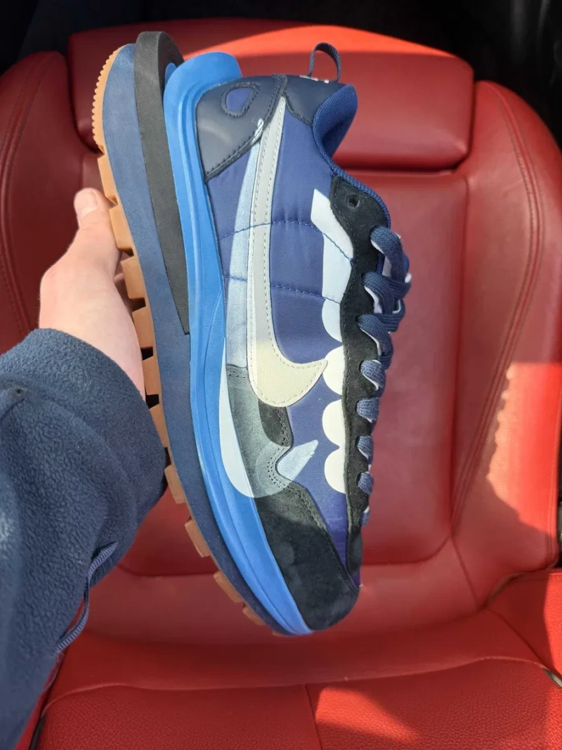 (ОПЛАТА ПІСЛЯ ОГЛЯДУ)Nike x Sacai VaporWaffle Blue Brown Найк х Сакай — фото 2