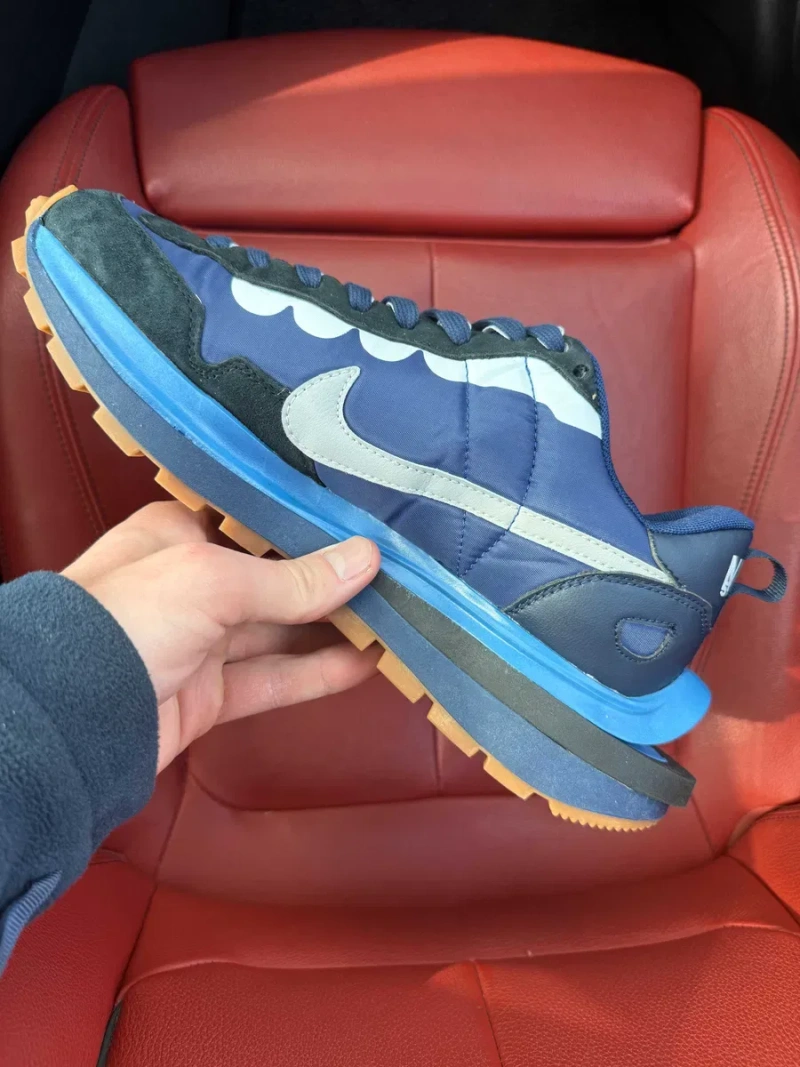 (ОПЛАТА ПІСЛЯ ОГЛЯДУ)Nike x Sacai VaporWaffle Blue Brown Найк х Сакай — фото 5