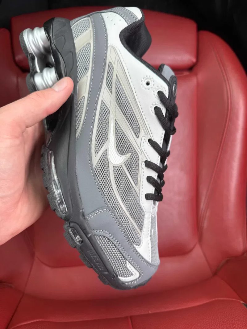 (ОПЛАТА ПІСЛЯ ОГЛЯДУ)Nike x Supreme Shox Ride 2 Grey White Найк х Супрім Шокс Райд 2 Сіро-білі — фото 2