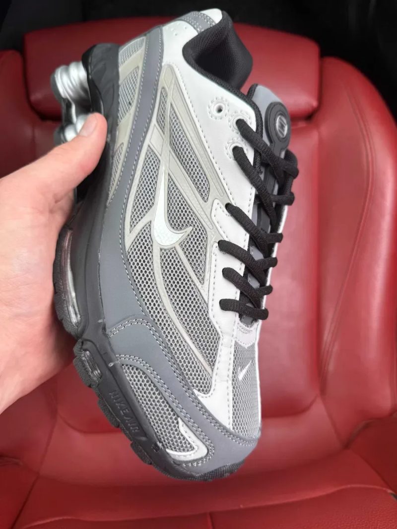 (ОПЛАТА ПІСЛЯ ОГЛЯДУ)Nike x Supreme Shox Ride 2 Grey White Найк х Супрім Шокс Райд 2 Сіро-білі — фото 3