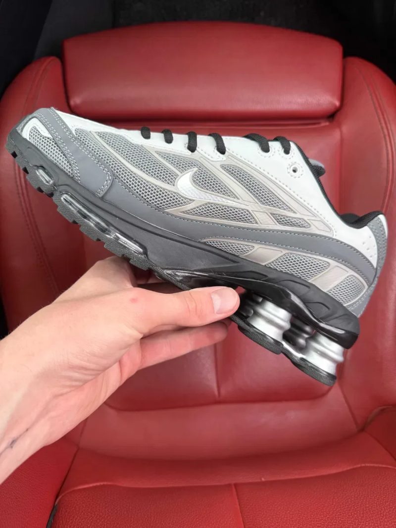 (ОПЛАТА ПІСЛЯ ОГЛЯДУ)Nike x Supreme Shox Ride 2 Grey White Найк х Супрім Шокс Райд 2 Сіро-білі — фото 5