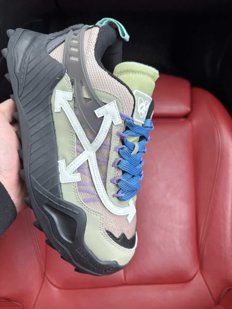 (ОПЛАТА ПІСЛЯ ОГЛЯДУ)Off White Odsy 1000 Black Green Офф Вайт Одсі — фото 4