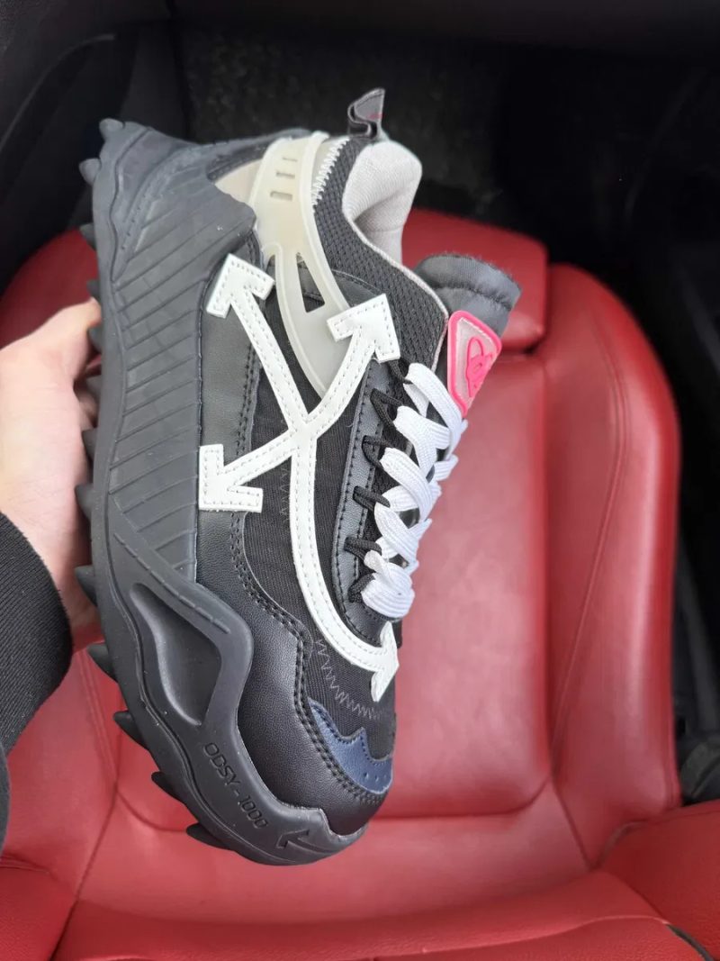 (ОПЛАТА ПІСЛЯ ОГЛЯДУ)Off White Odsy 1000 Black White Офф Вайт Одсі — фото 2