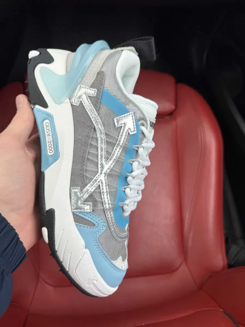(ОПЛАТА ПІСЛЯ ОГЛЯДУ)Off White Odsy 2000 Blue White Офф Вайт Одсі 2000 — фото 2