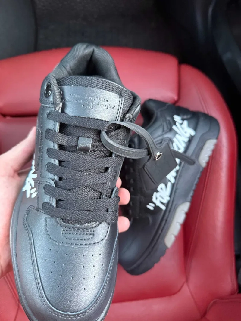(ОПЛАТА ПІСЛЯ ОГЛЯДУ)Off White Out of Оffice Black Офф Вайт Аут оф Офіс Чорні — фото 3
