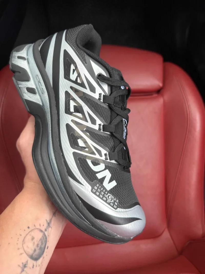 (ОПЛАТА ПІСЛЯ ОГЛЯДУ)Salomon XT-6 x Maison Margiela MM6 Black Саломон ХТ-6 х Мейсон Марджела ММ6 Чорні — фото 3