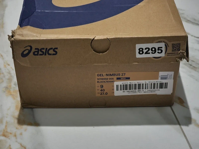 Оригінал 100% чоловічі кросівки asics nimbus 27   eur 42.5 — фото 8