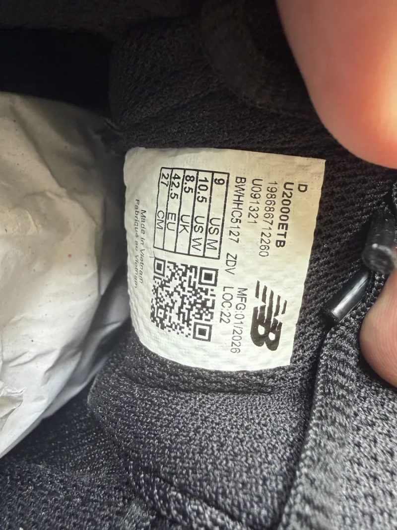 Оригінал 100% чоловічі кросівки new balance  abzorb 2000  42.5, 43,44,45.5, 46 — фото 7
