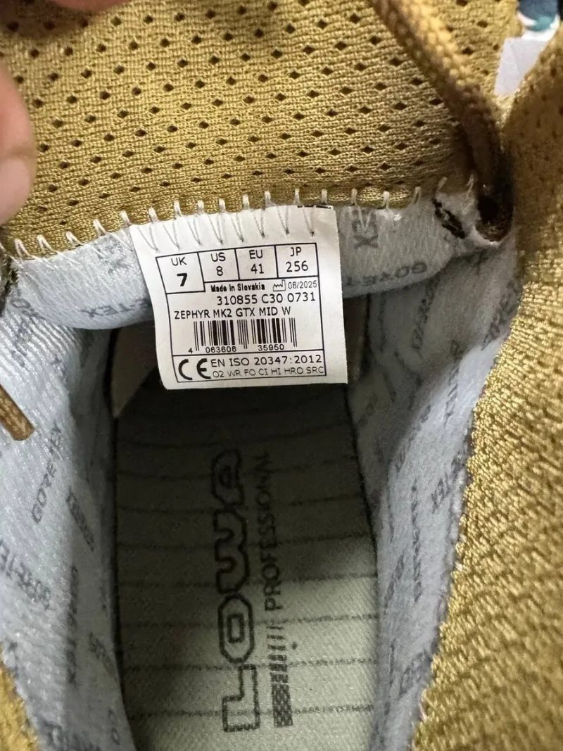 ОРИГІНАЛ 100% Кросівки Черевики Lowa Zephyr MK2 GTX® HI W TF", Coyote OP - 310851C30/0731 — фото 8